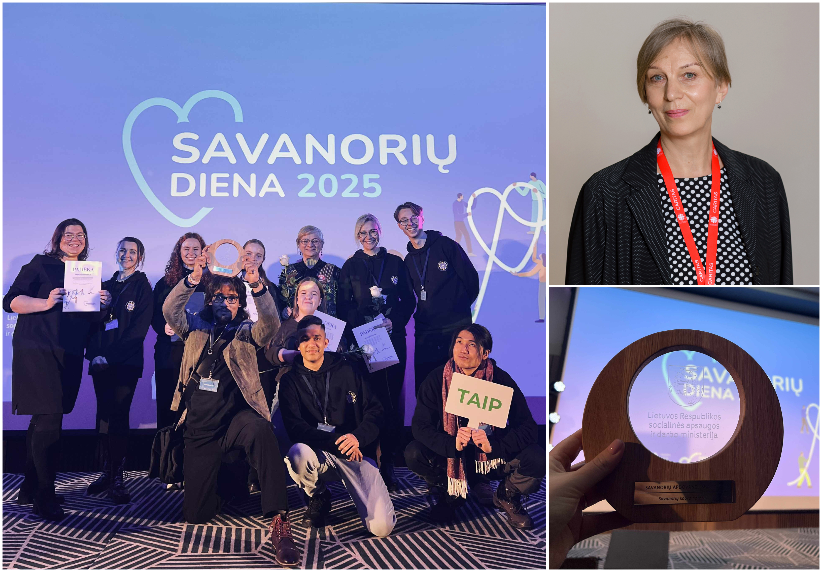 Net 6 nominacijos – Caritui: Savanorystės dieną apdovanoti labiausiai nusipelnę